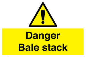Danger Bale stack